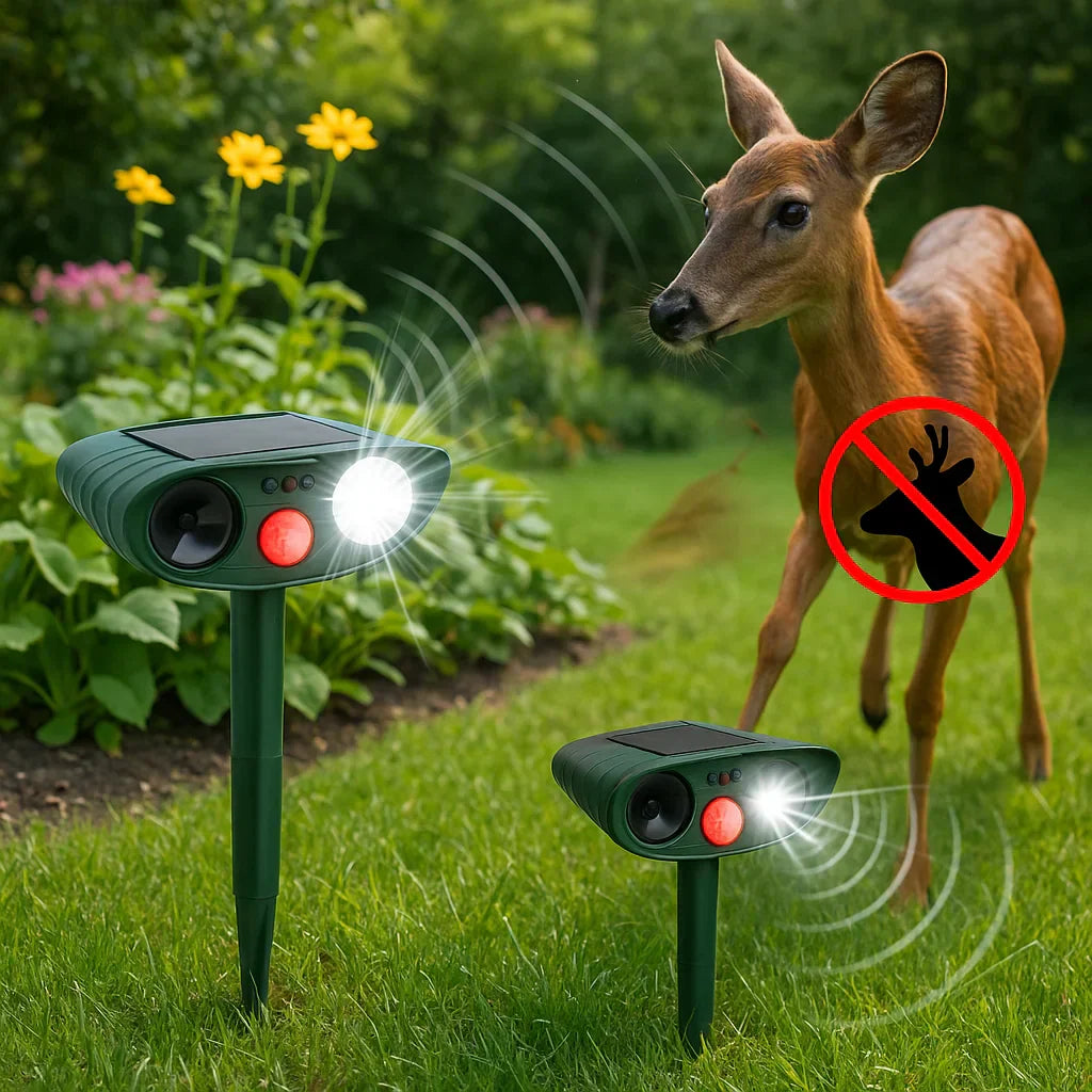 Outdoor Solar Deer Repellent for Yard Protection