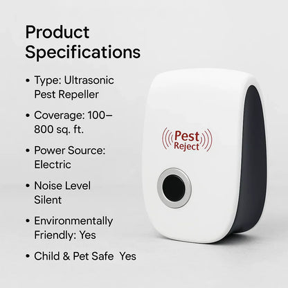 Outdoor Squirrel Repellent Device for Garden Protection