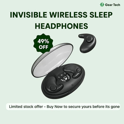 Silent Night Wireless Sleep Earbuds Waterproof Bluetooth