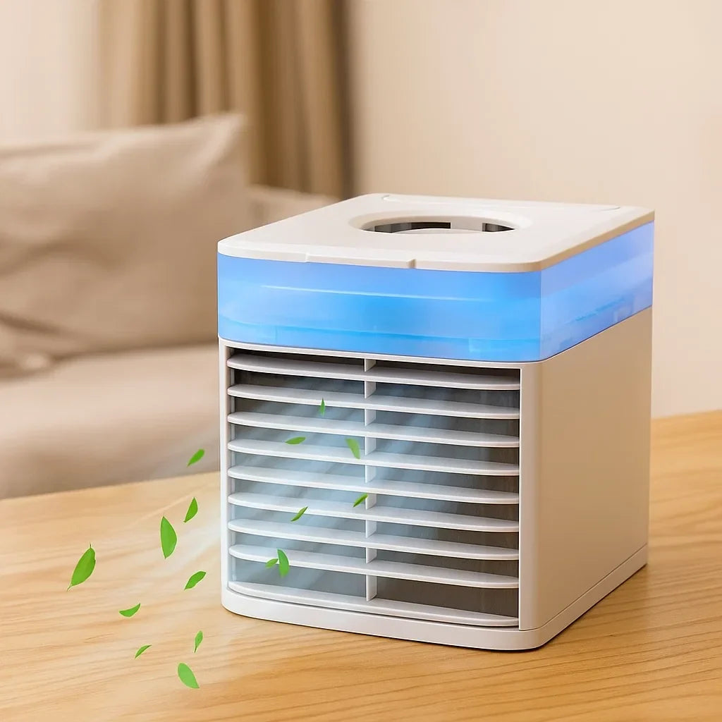 Compact Personal Air Fan – Silent & Adjustable - Cofik