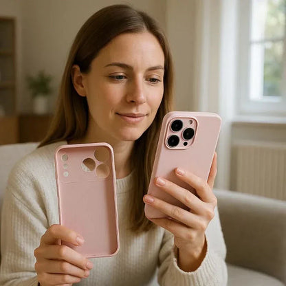 Durable Silicone iPhone 16 17 Case
