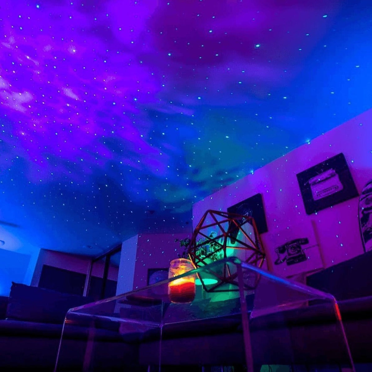 Cosmic Galaxy Night Light Projector