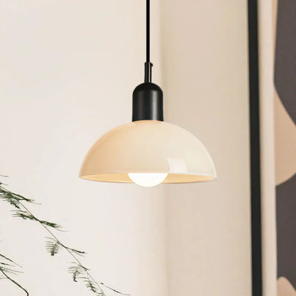 Colorful Glass Pendant LED Ceiling Light Fixture