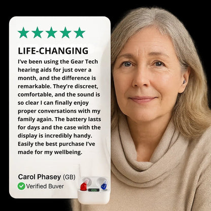 Discreet Rechargeable In Ear Hearing Aids
