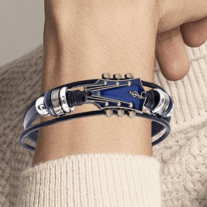 Vintage Style Guitar Wristband