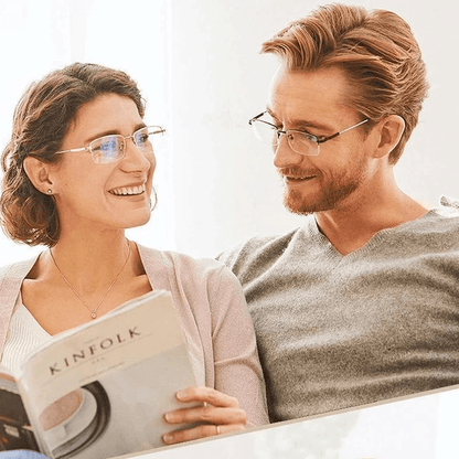 Lightweight Bifocal Reading Glasses with Blue Light Protection