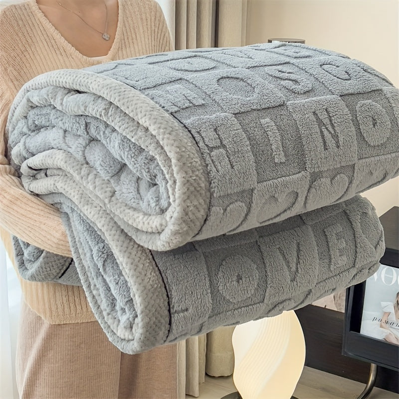 Soft Plush Fleece Throw Blanket for Cozy Nights