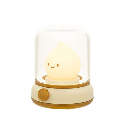 Vintage Compact Bedside Table Lamp