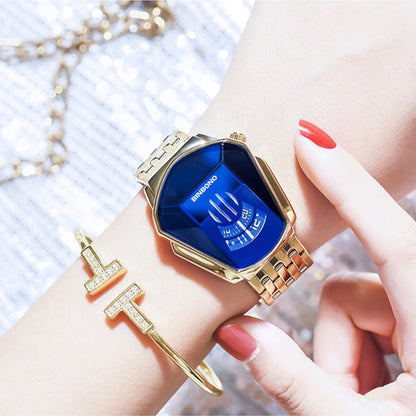 Men's Luxury Quartz Diamond Watch