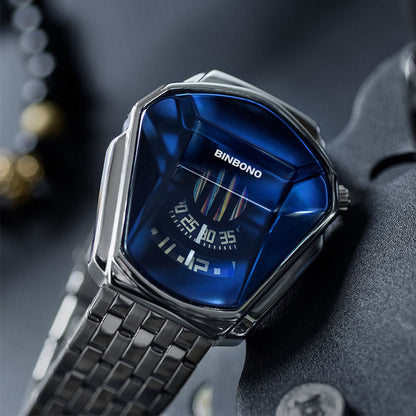 Men's Luxury Quartz Diamond Watch