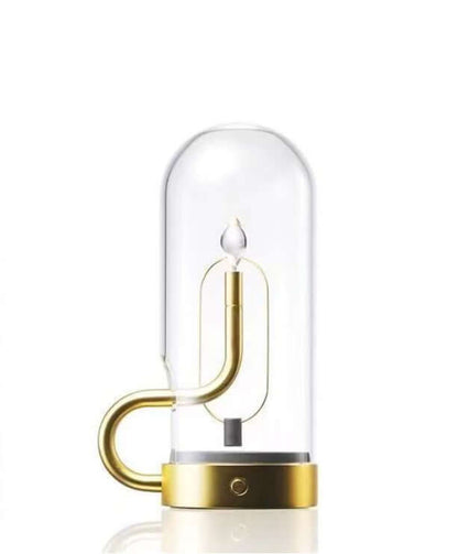 Warm Faux Candle Style LED Table Lamp