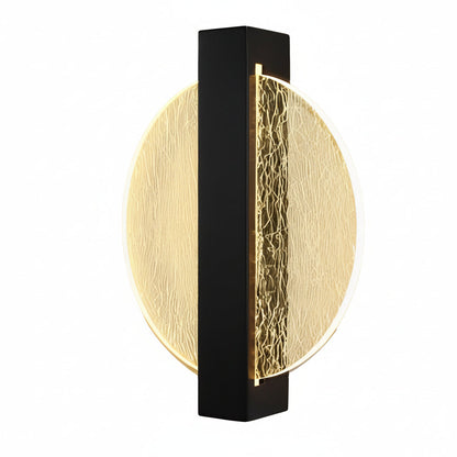 Contemporary LED Wall Light – Sleek Glass Bedroom Sconce