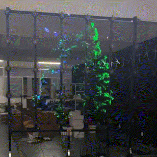 Colorful 3D LED Ceiling Projector Light