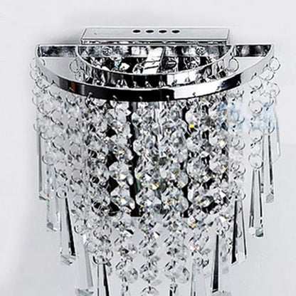Luxury Glass Drop Crystal Wall Lamps