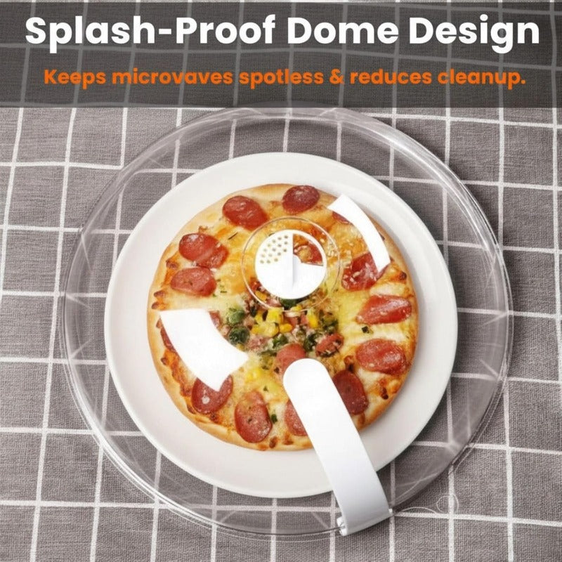 Easy Clean Microwave Splash Guard