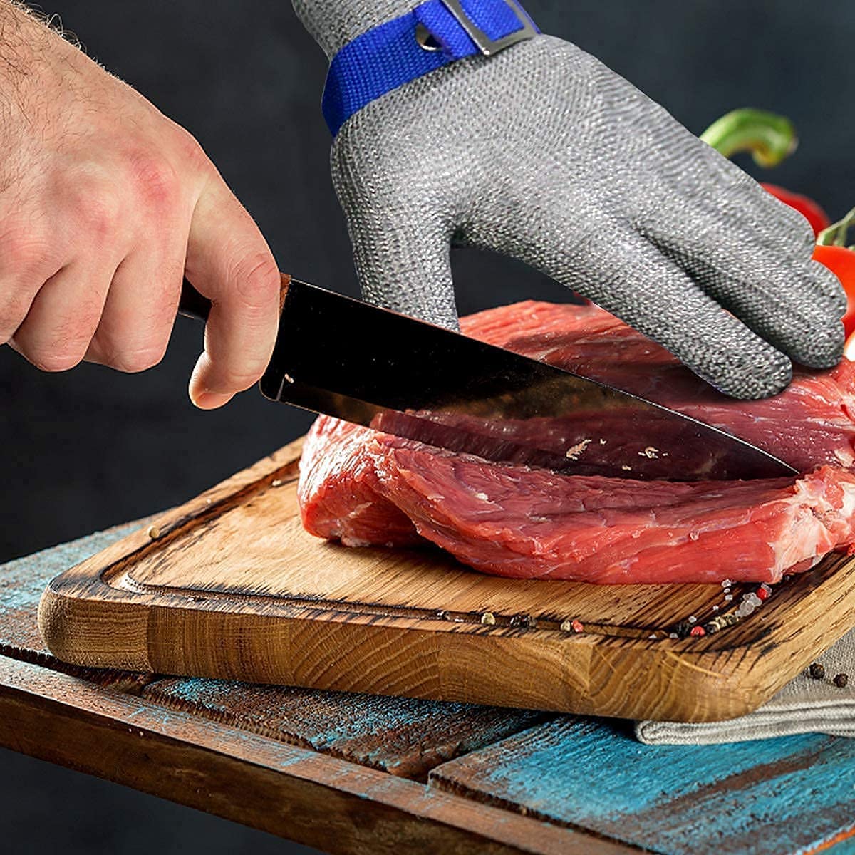 Durable Protective Work Gloves - 2 Pair