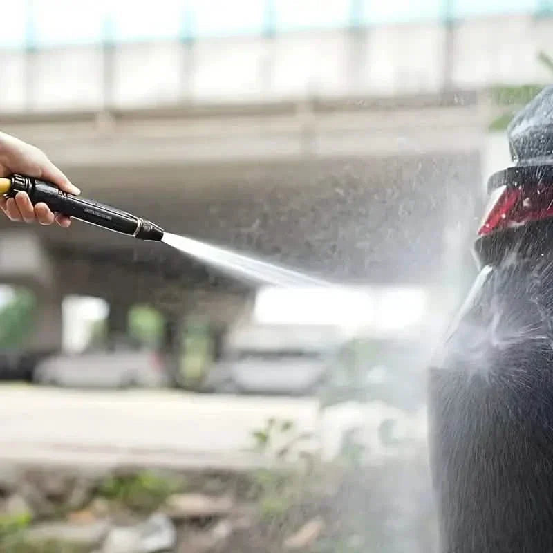 Compact Car Wash Spray Gun with Garden Hose Adapter