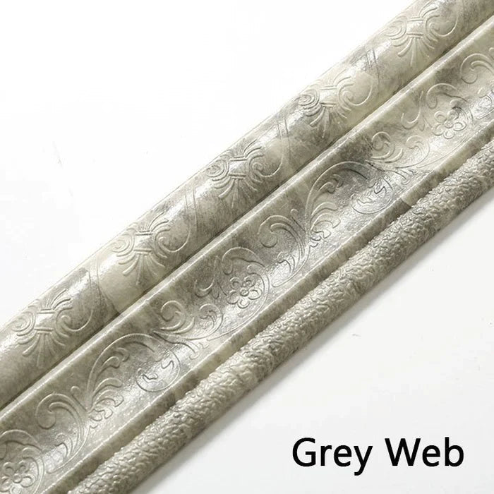 Eco-Friendly Self-Adhesive 3D Wall Trim