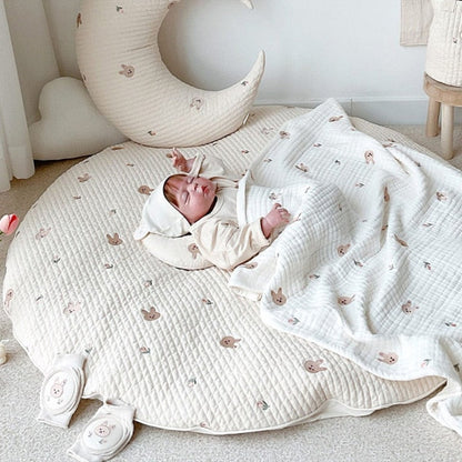 Cute Bear Design Infant Playmat