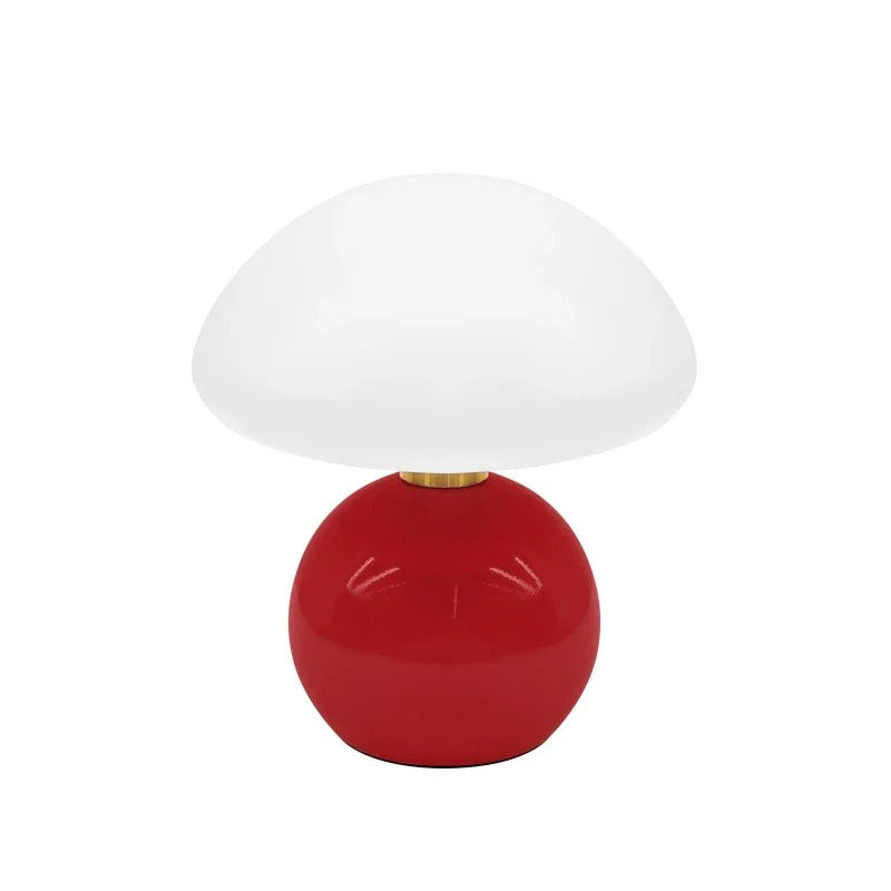 Cozy White Table Lamp for Bedroom and Living Room
