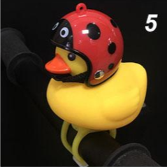 Bright Yellow Kids Bike Bell