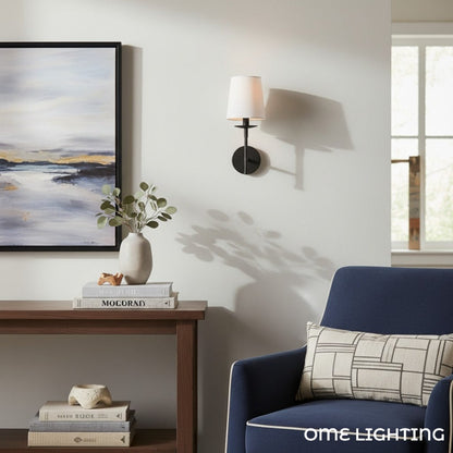 Rustic Metal Shade Wall Lamp