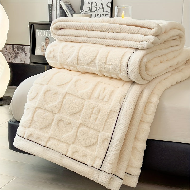 Soft Plush Fleece Throw Blanket for Cozy Nights