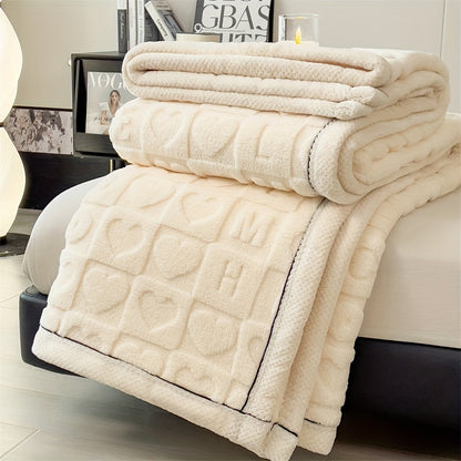 Soft Plush Fleece Throw Blanket for Cozy Nights