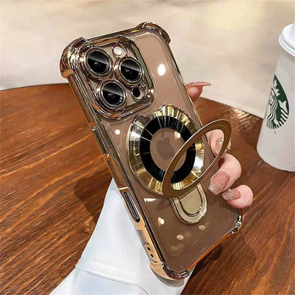 Strong Magnetic iPhone Case with Stand & Extra Protection