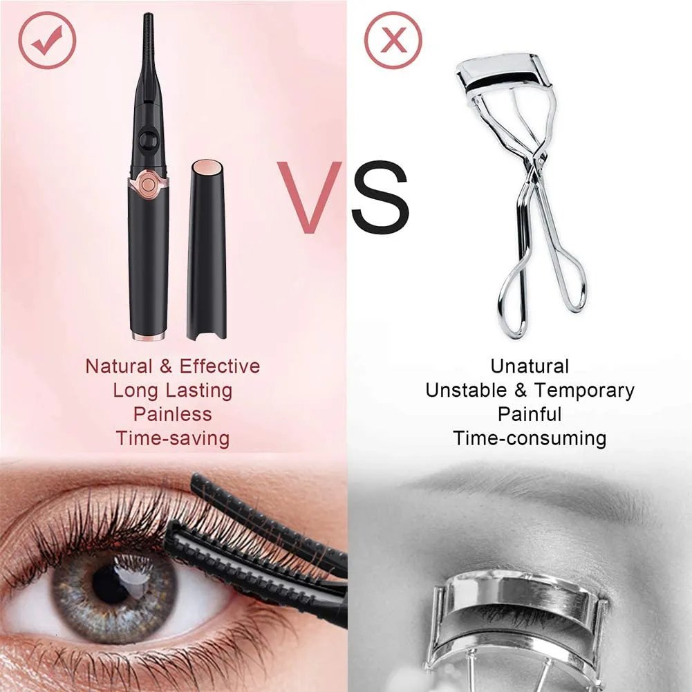 Portable Warm Heated Eyelash Curler