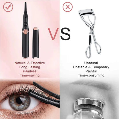 Portable Warm Heated Eyelash Curler