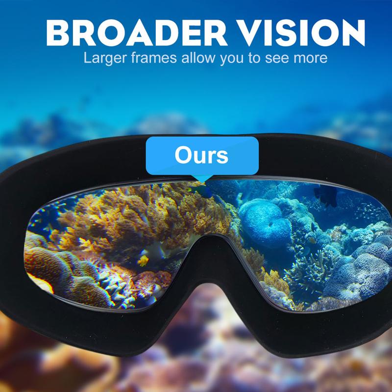 Waterproof Anti Fog Swim Goggles for Men Women Kids