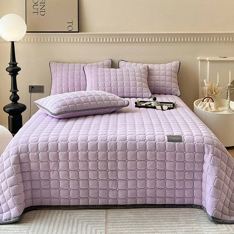 Plush Microfiber Bed Cover