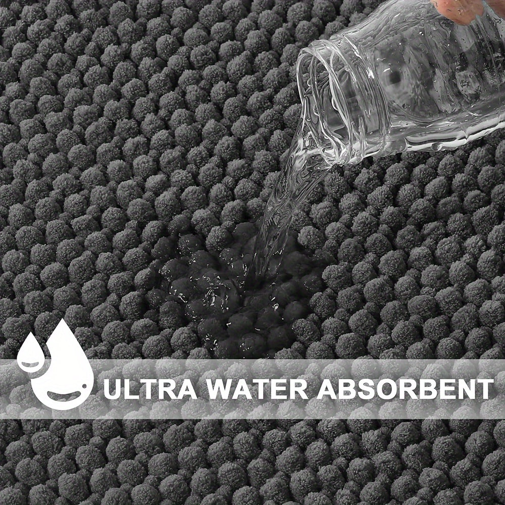 Corner Bathroom Mat, Non Slip L Shape Shower Mat