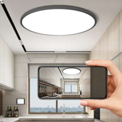 Stylish Circular Steel LED Ceiling Lamp