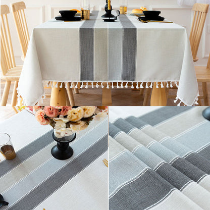 Easy Care Waterproof Tablecloth for Kitchen Dining