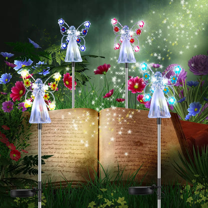 Beautiful Solar LED Garden Angel Light