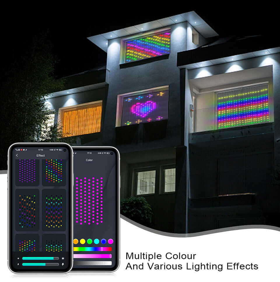 Colorful LED Fairy String Lights Bluetooth Control Decor