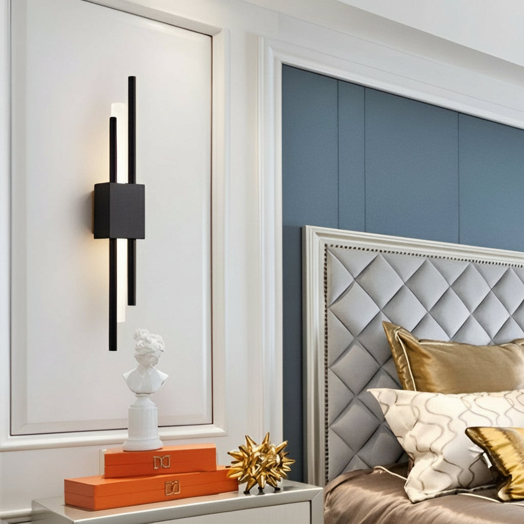 Modern LED Copper Wall Light Fixture - Cofik
