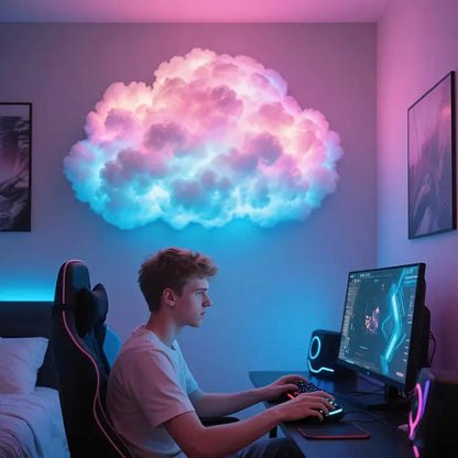 Colorful LED Cloud Table Lamp