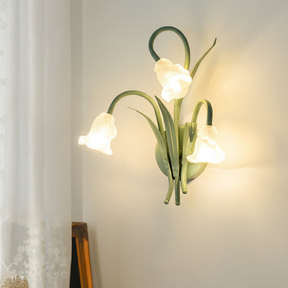 Vintage Style Glass Wall Lamp