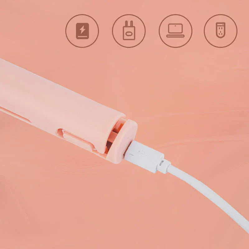 Portable Mini Curling Iron Set