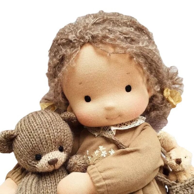 Unique Artisan Wooden Doll Cofik