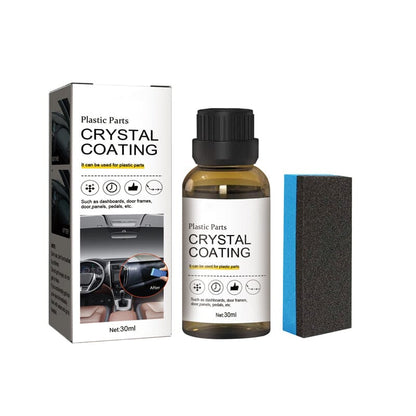 Sparkling Plastic Parts with Glass Coating