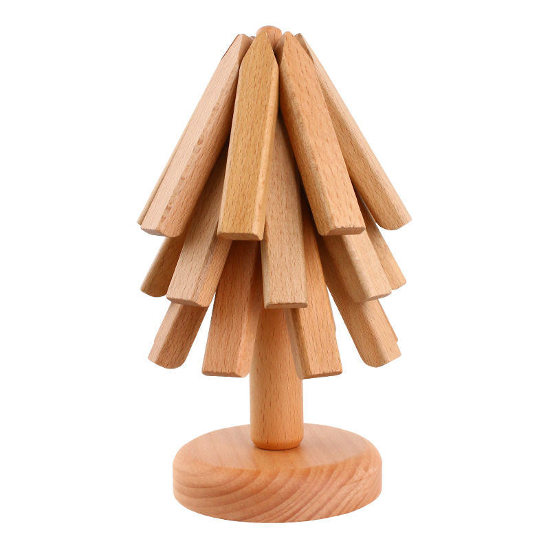 Natural Wooden Thermal Floor Mat