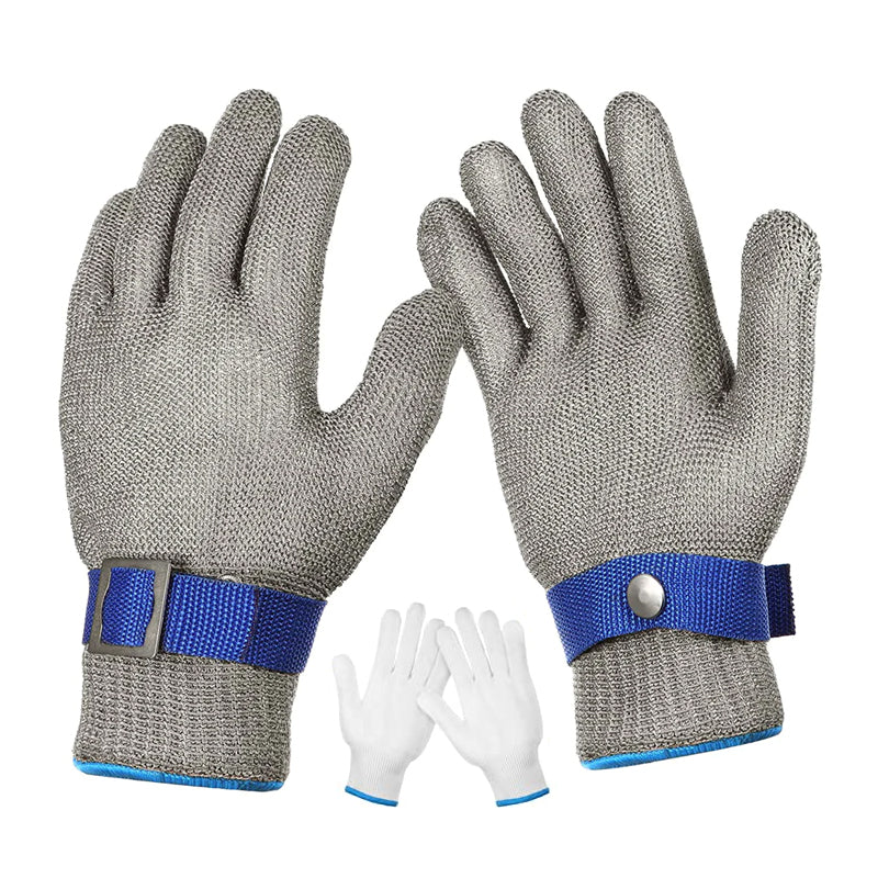 Durable Steel Mesh Lab Safety Gloves