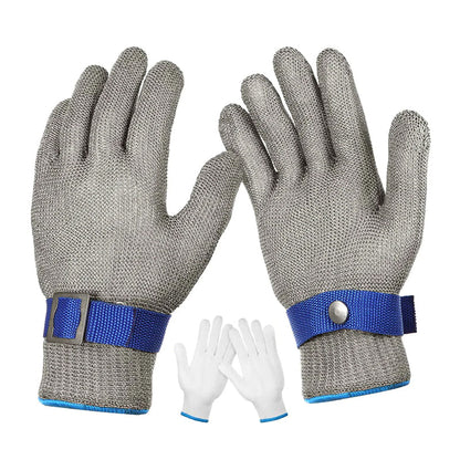 Durable Steel Mesh Lab Safety Gloves