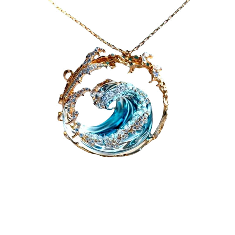 Stylish Ocean Inspired Pendant Necklace