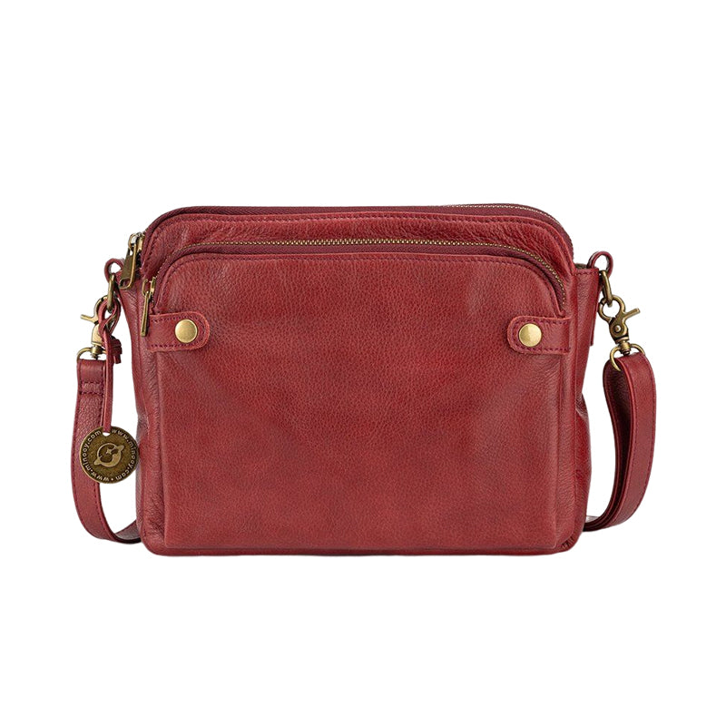 Premium Leather Crossbody Handbag