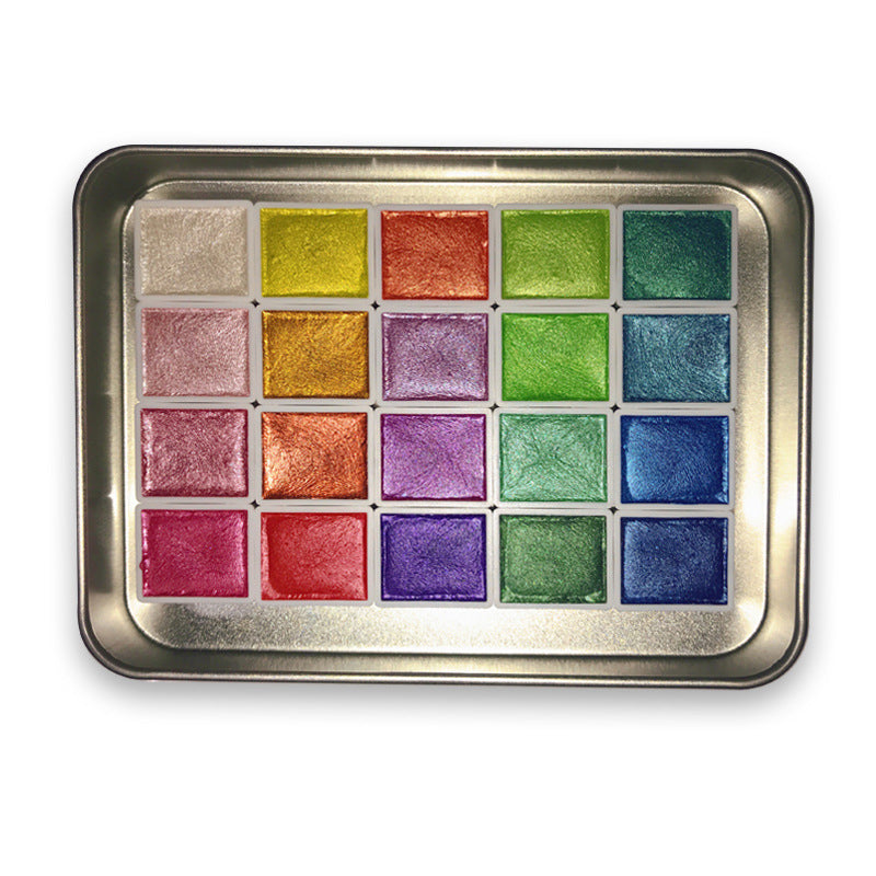 Vibrant Watercolor Art Supply Kit